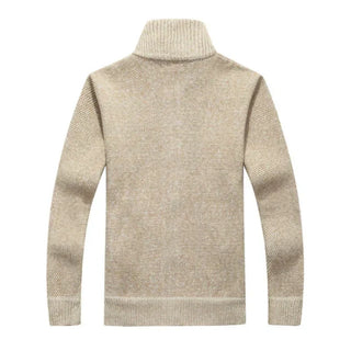 Kurt | Veste en tricot pour hommes avec fermeture éclair
