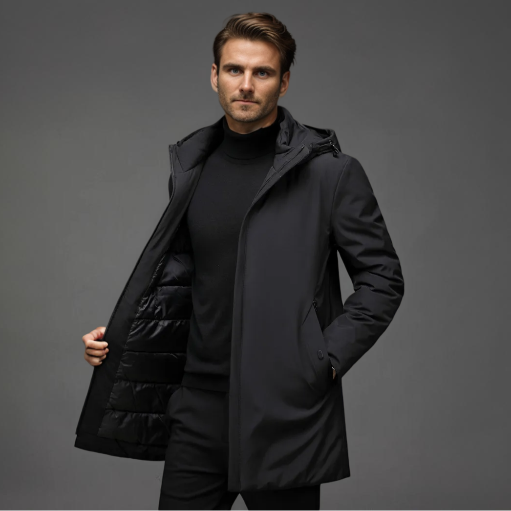 Carl | Veste Longue Slim Fit