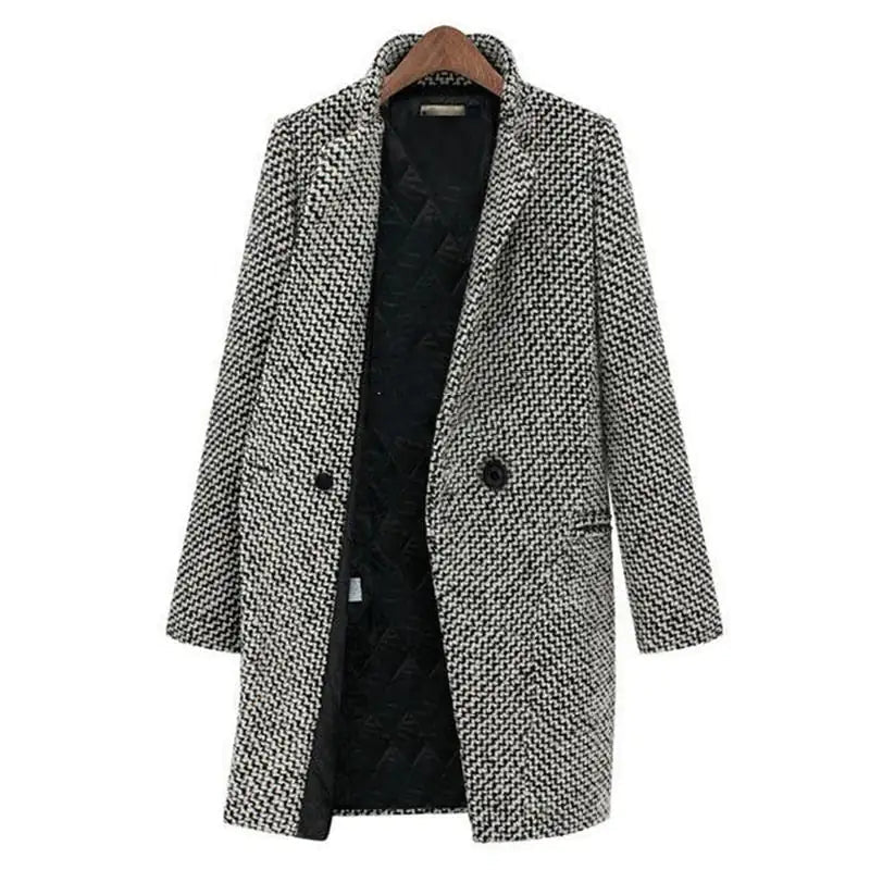 Wendy™ | Manteau long en tissu