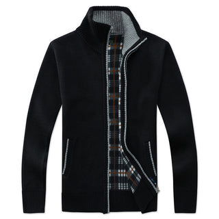 Kurt | Veste en tricot pour hommes avec fermeture éclair