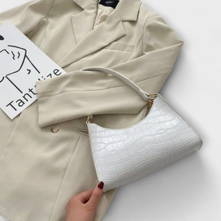 Olivia - Sac à main en cuir brillant