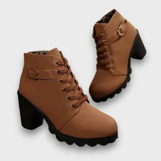 Lorena™| Bottines en cuir synthétique | Édition Premium