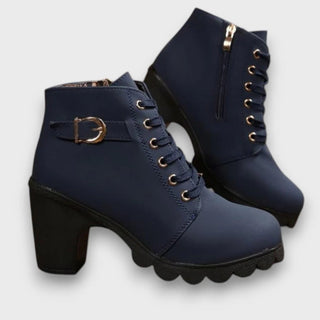 Lorena™| Bottines en cuir synthétique | Édition Premium