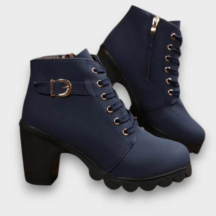 Lorena™| Bottines en cuir synthétique | Édition Premium