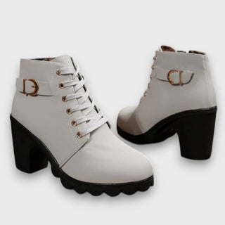 Lorena™| Bottines en cuir synthétique | Édition Premium