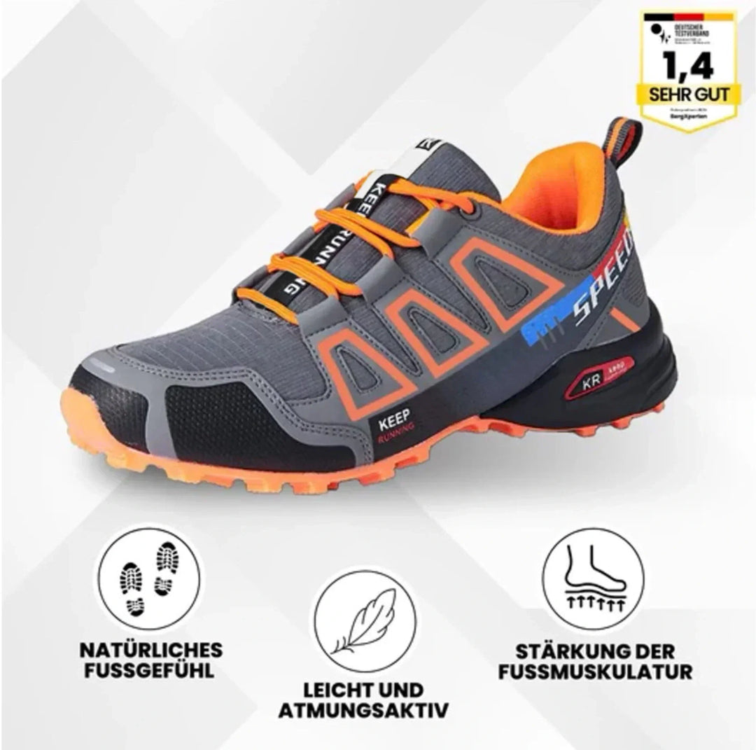 OrthoTrekking | chaussure de trekking et de randonnée ergonomique soulageant la douleur