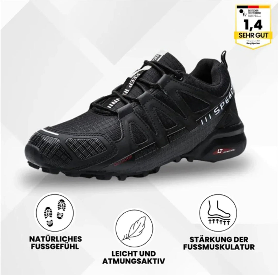 OrthoTrekking | chaussure de trekking et de randonnée ergonomique soulageant la douleur
