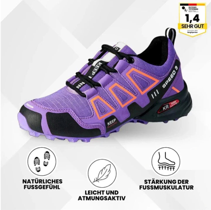 OrthoTrekking | chaussure de trekking et de randonnée ergonomique soulageant la douleur