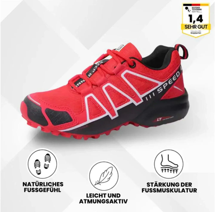 OrthoTrekking | chaussure de trekking et de randonnée ergonomique soulageant la douleur