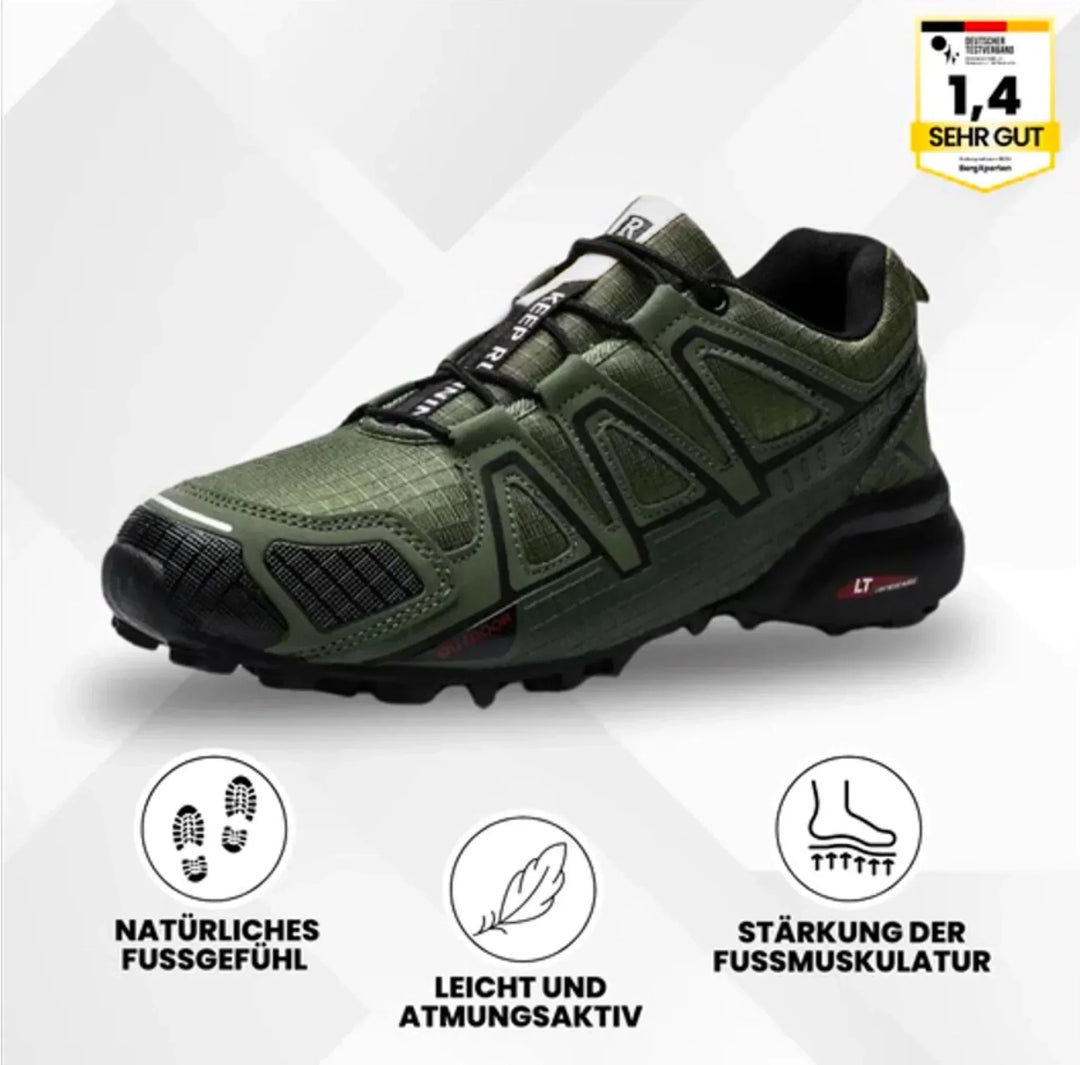 OrthoTrekking | chaussure de trekking et de randonnée ergonomique soulageant la douleur
