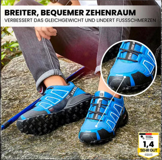 OrthoTrekking | chaussure de trekking et de randonnée ergonomique soulageant la douleur