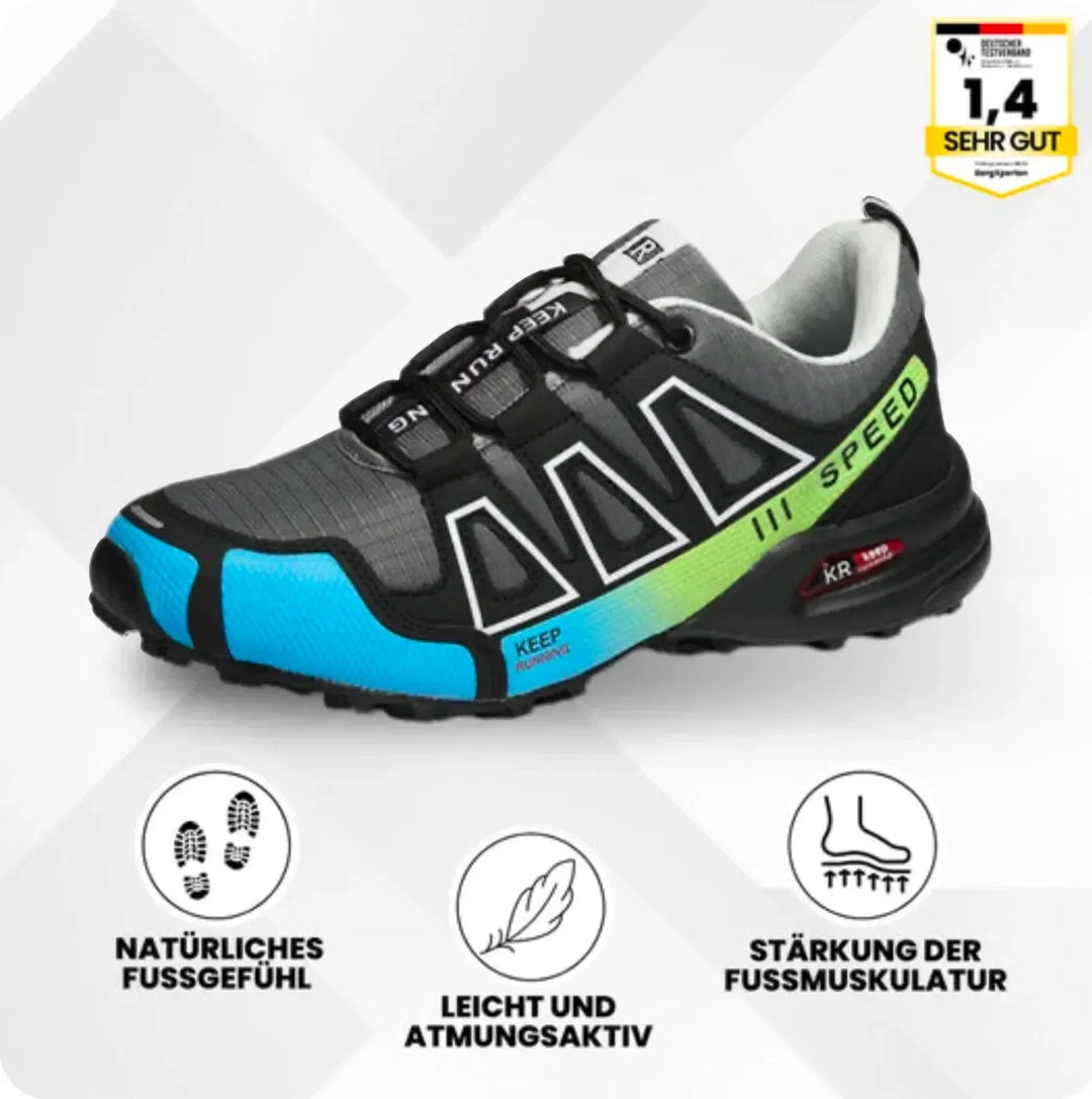 OrthoTrekking | chaussure de trekking et de randonnée ergonomique soulageant la douleur