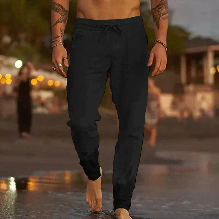 Mateo - Pantalons en Lin