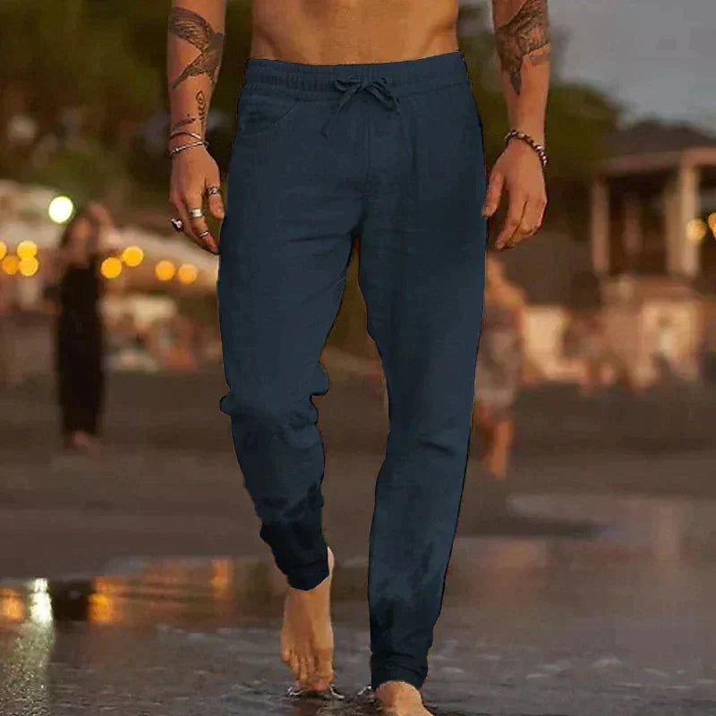 Mateo - Pantalons en Lin