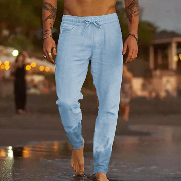 Mateo - Pantalons en Lin