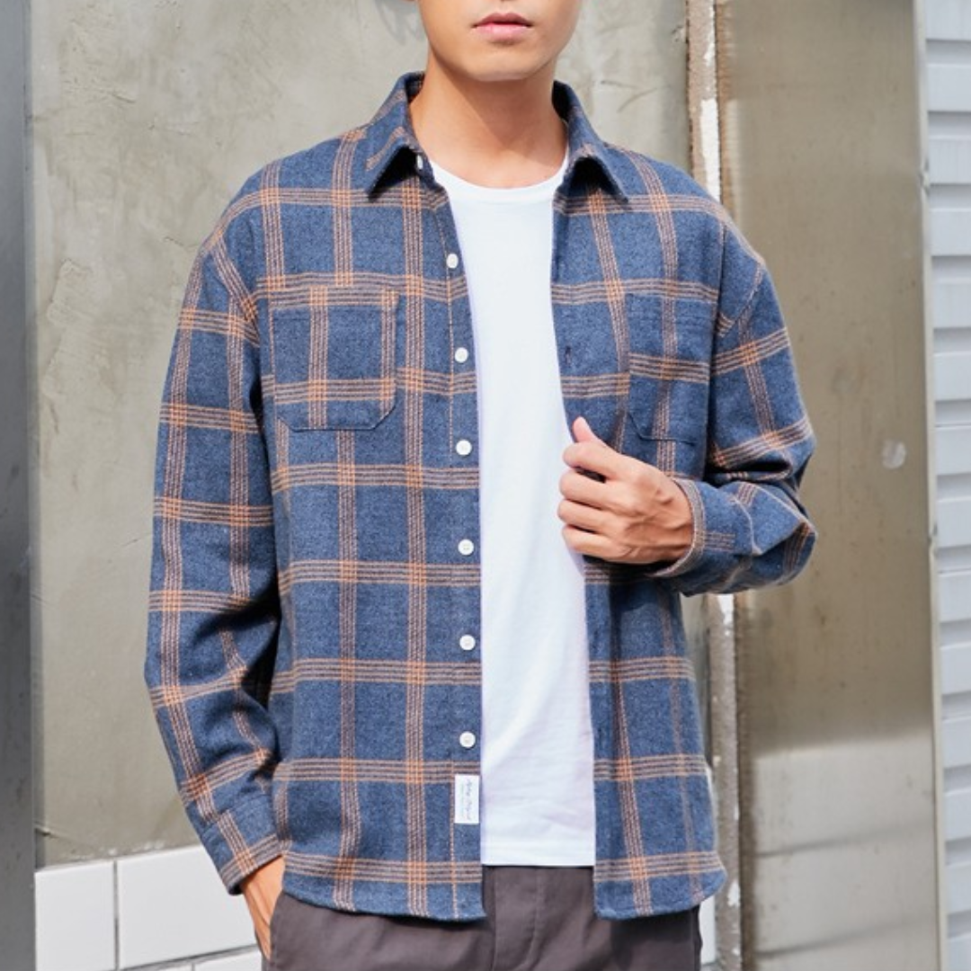 Jordan | Chemise à carreaux classique