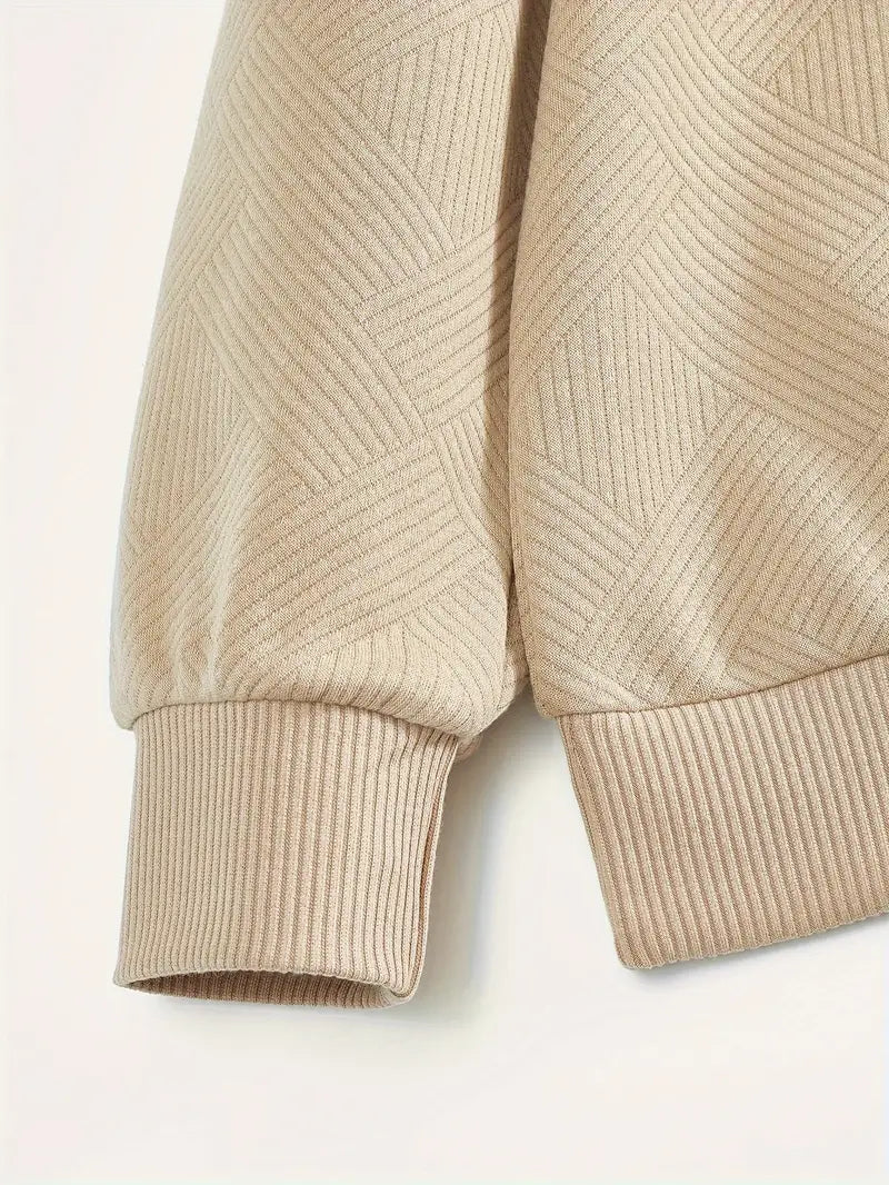 Alvarez | Chemise polo à manches longues avec demi-fermeture éclair