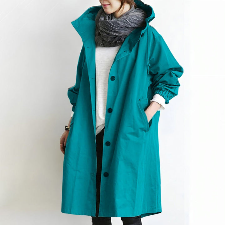 Alona | Manteau à la mode avec capuche