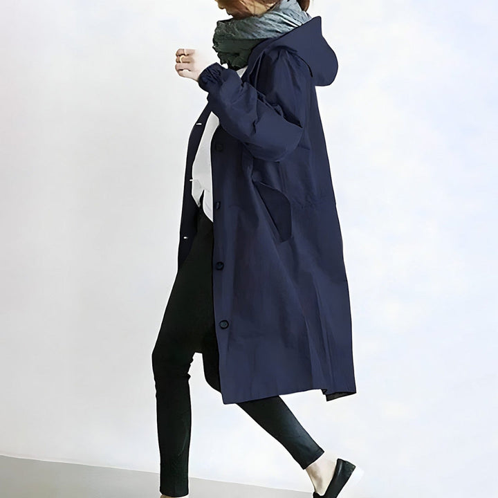 Alona | Manteau à la mode avec capuche