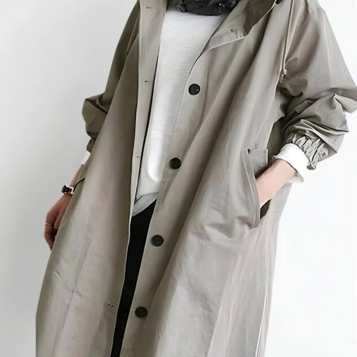Alona | Manteau à la mode avec capuche