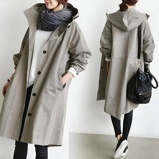 Alona | Manteau à la mode avec capuche