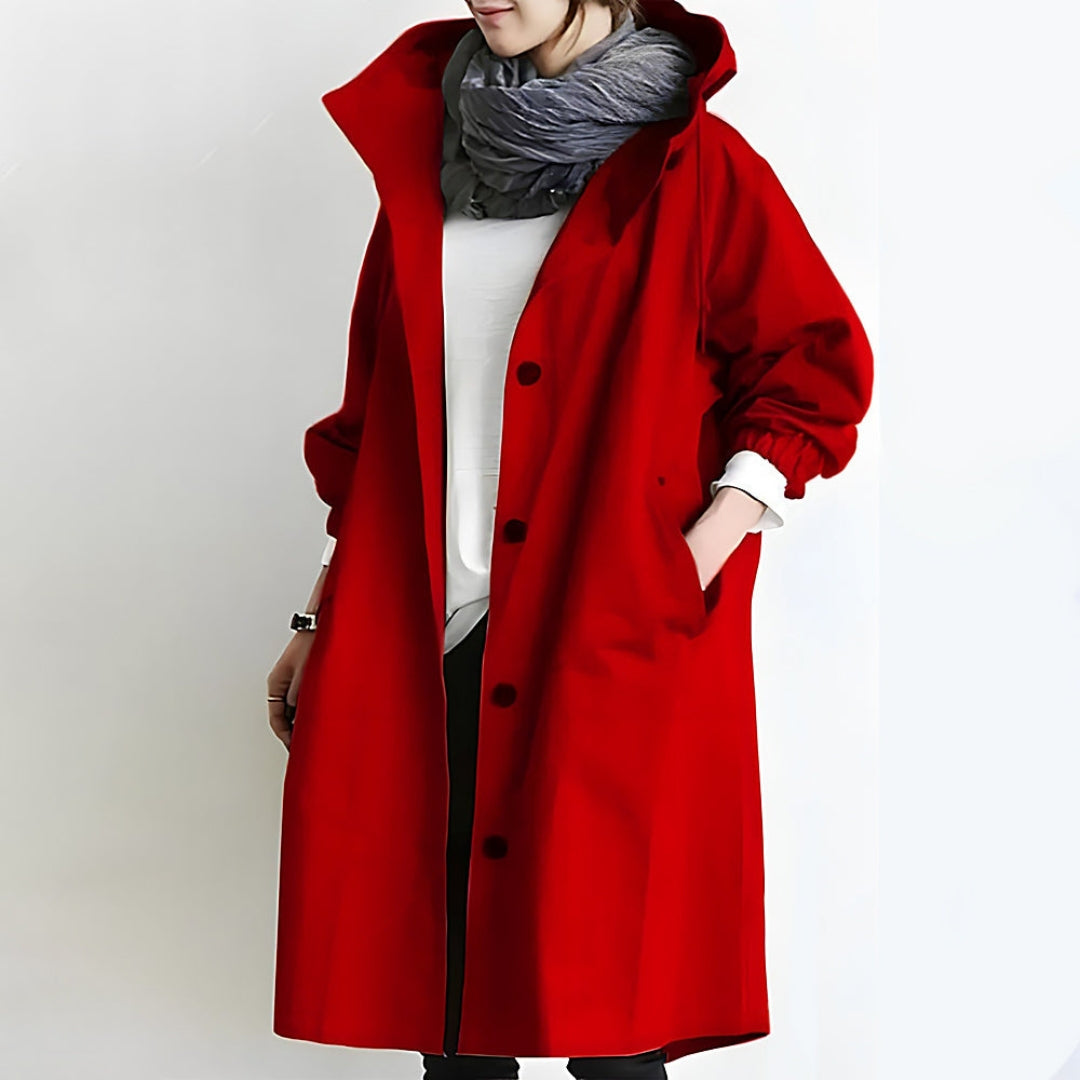 Alona | Manteau à la mode avec capuche