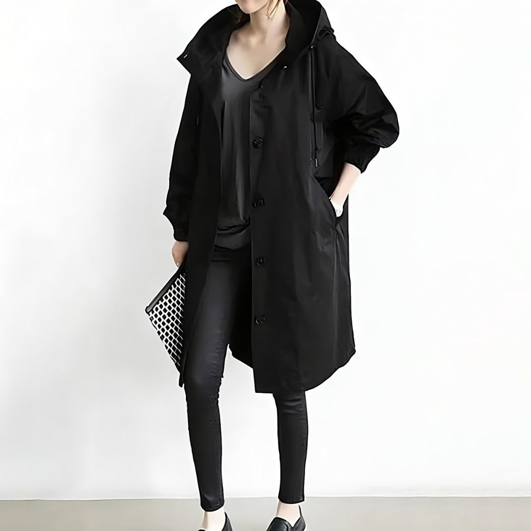Alona | Manteau à la mode avec capuche