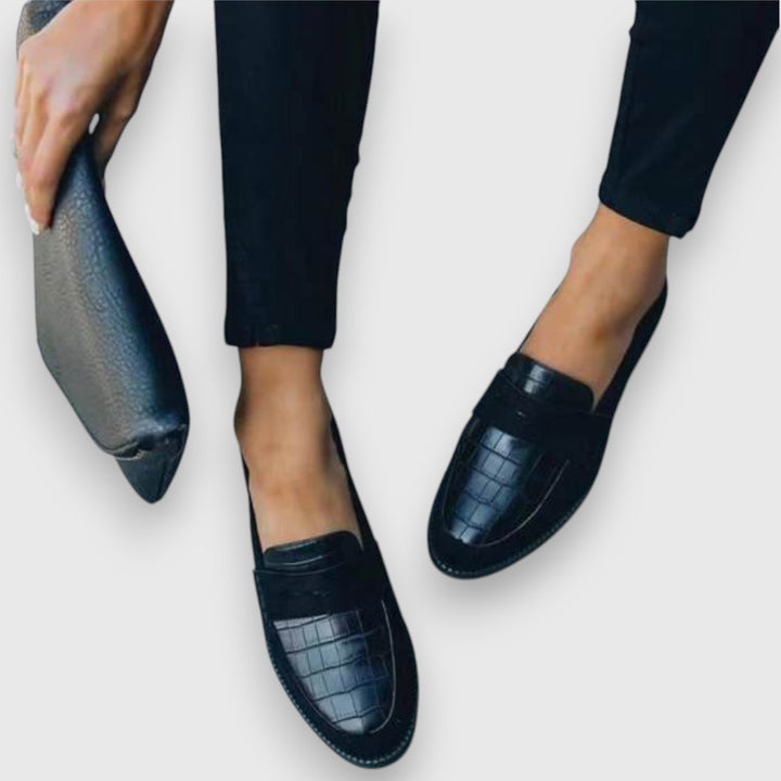 Brynne | Mocassins en cuir orthopédique