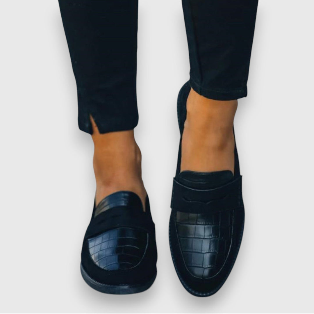 Brynne | Mocassins en cuir orthopédique