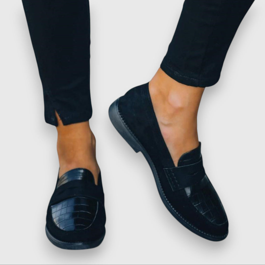 Brynne | Mocassins en cuir orthopédique