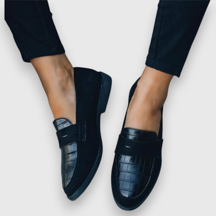 Brynne | Mocassins en cuir orthopédique