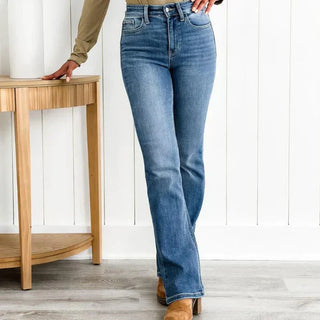 Roswitha | Jean droit taille haute