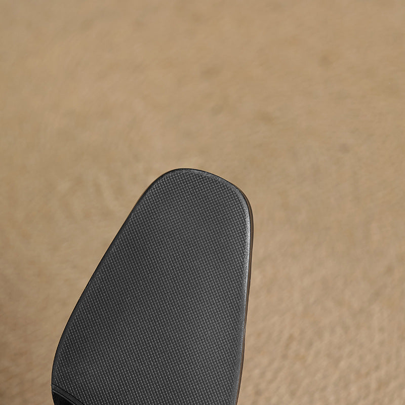 Elviera Escarpins en Cuir Carrés