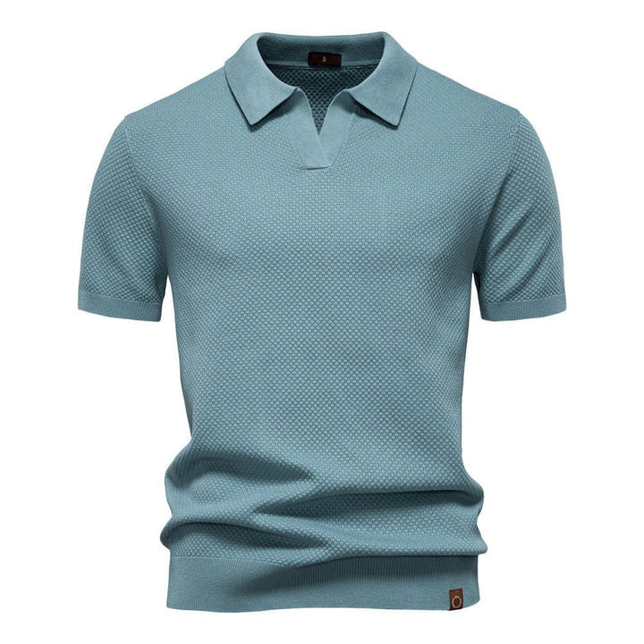 Août | Polo-shirt structuré décontracté