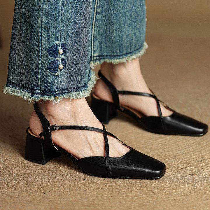 Valenne Talons en Cuir