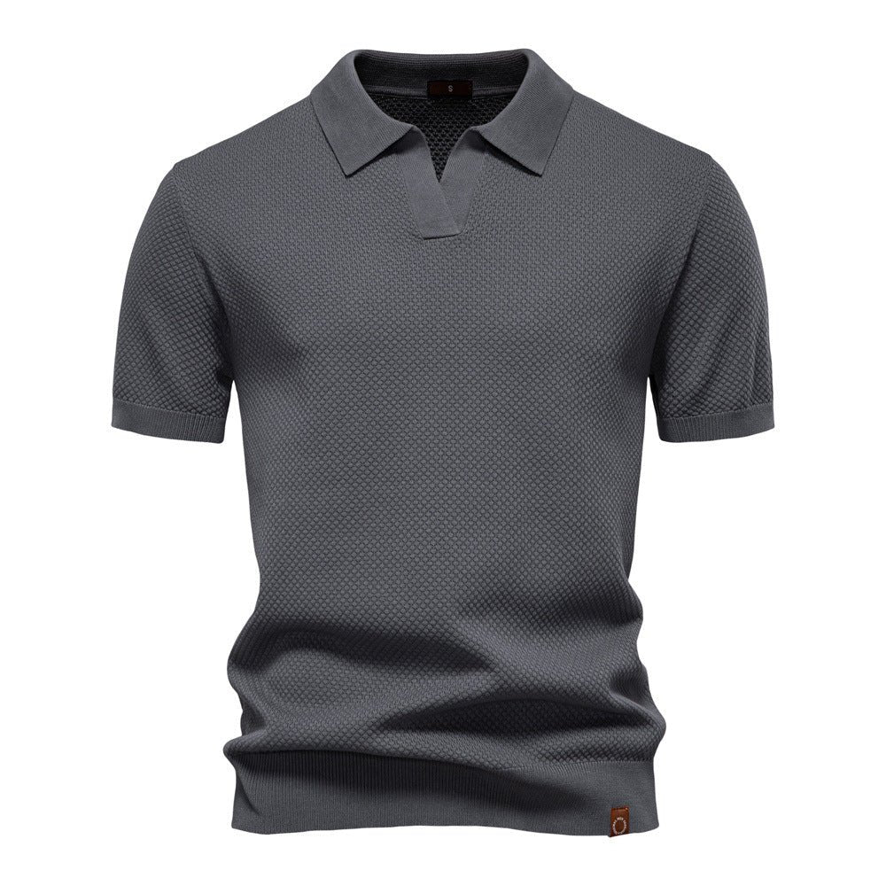 Août | Polo-shirt structuré décontracté