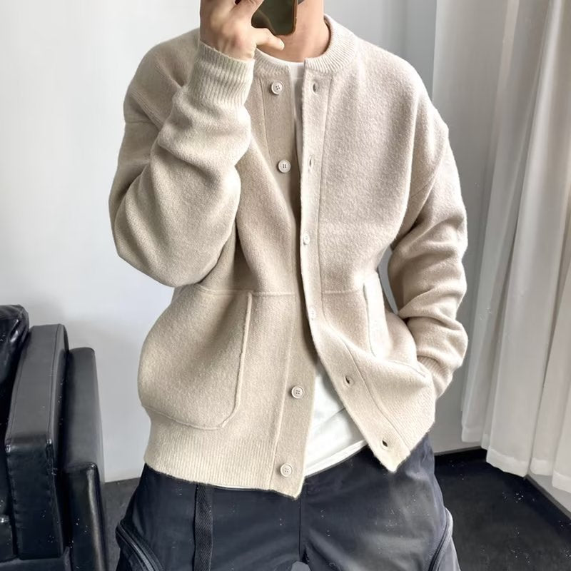 Brock | Cardigan à col rond