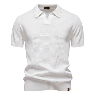 Août | Polo-shirt structuré décontracté