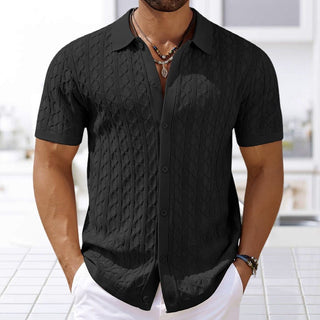 Menno | Chemise en tricot à manches courtes