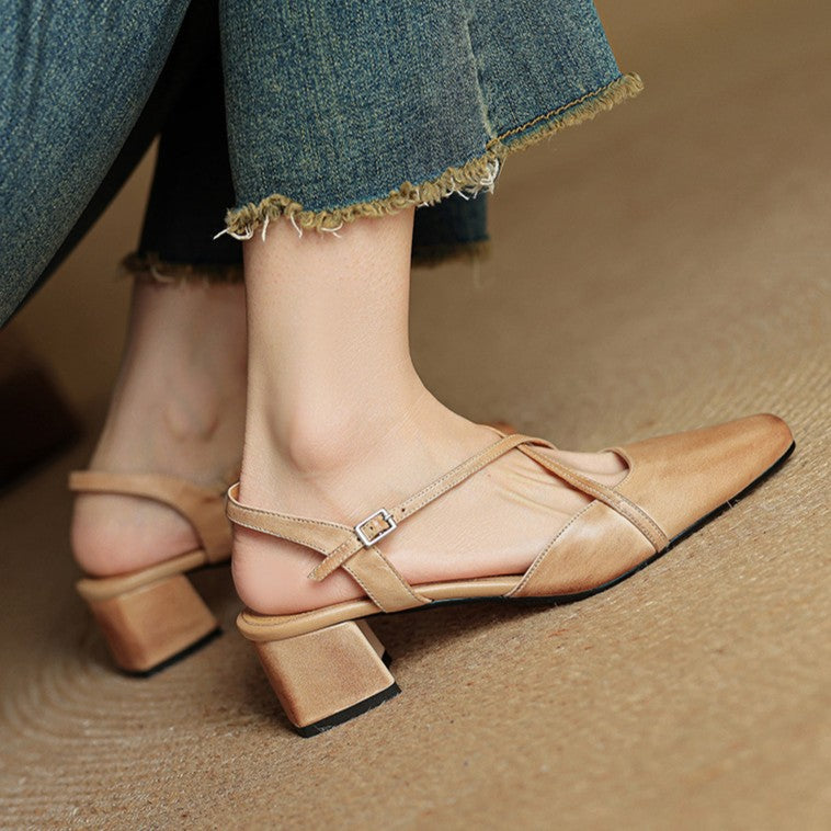Valenne Talons en Cuir