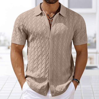 Menno | Chemise en tricot à manches courtes
