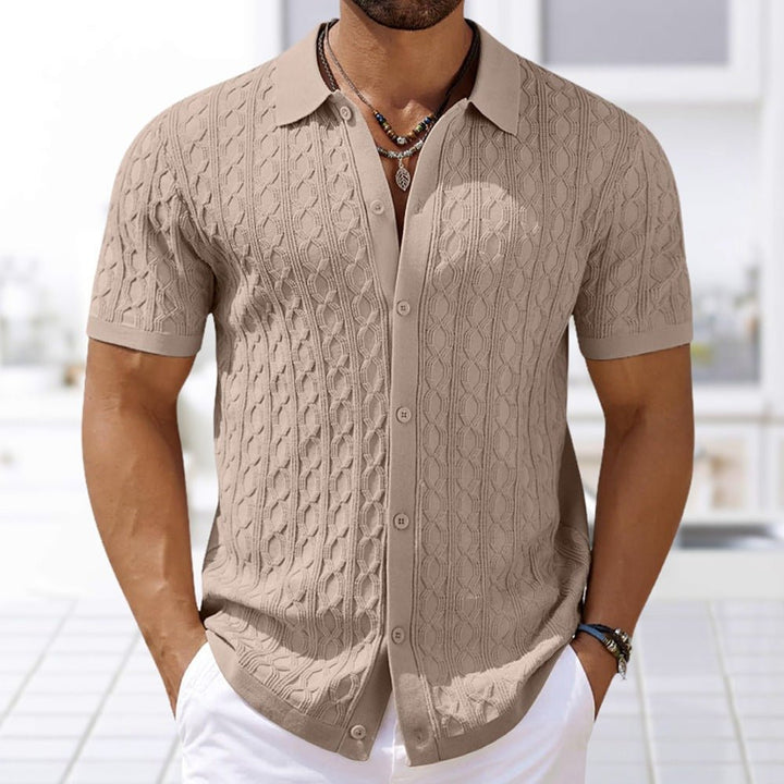 Menno | Chemise en tricot à manches courtes