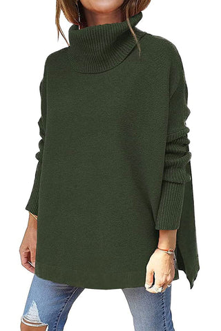 Melany | Pull en tricot avec col roulé