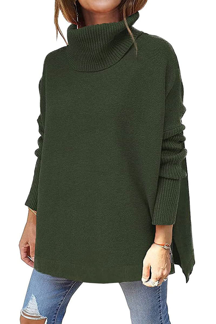 Melany | Pull en tricot avec col roulé