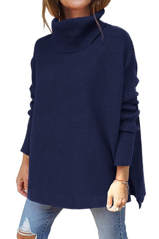 Melany | Pull en tricot avec col roulé