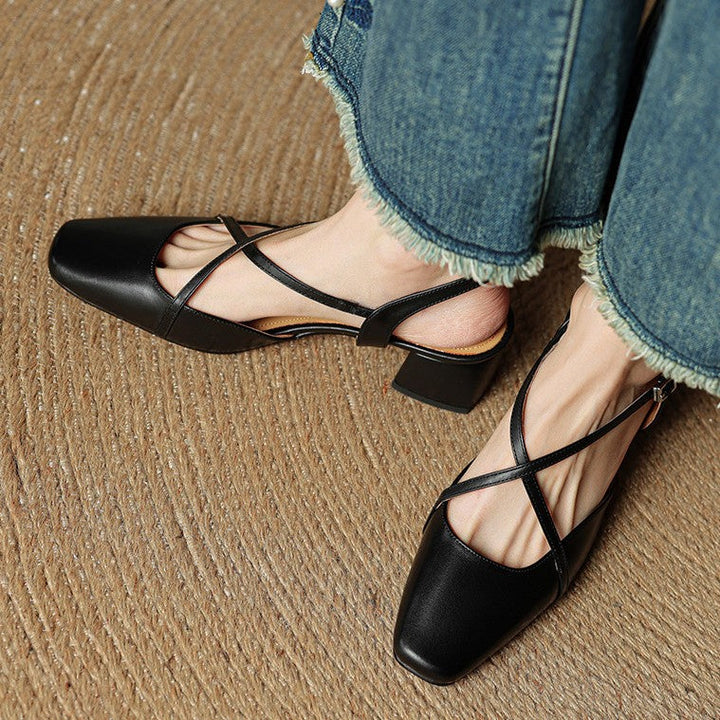 Valenne Talons en Cuir