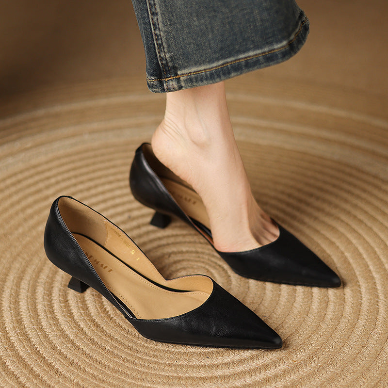Ceyra Talons Kitten en Cuir