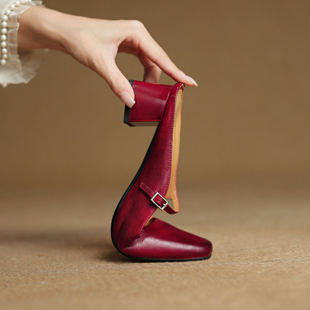 Meyra Pantoletten en cuir