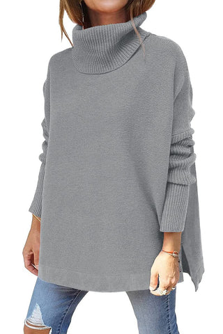 Melany | Pull en tricot avec col roulé