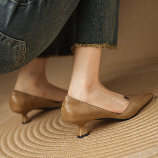 Ceyra Talons Kitten en Cuir